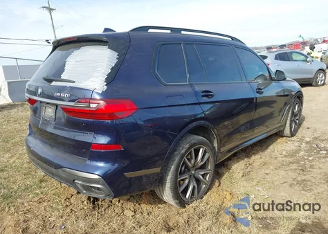2020 BMW X7 M50I z USA, uszkodzony, nr VIN 5UXCX6C0XL9B35544